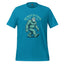 Bigfoot Faith Christian Parody Shirt for Believers & Skeptics Aqua