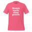 Body-Positive Stretch Marks Show Growth Cotton Shirt Charity Pink