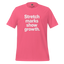 Body-Positive Stretch Marks Show Growth Cotton Shirt Charity Pink