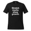 Body-Positive Stretch Marks Show Growth Cotton Shirt Vintage Black