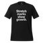 Body-Positive Stretch Marks Show Growth Cotton Shirt Vintage Black