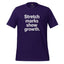Body-Positive Stretch Marks Show Growth Cotton Shirt Team Purple