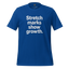 Body-Positive Stretch Marks Show Growth Cotton Shirt True Royal