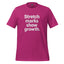 Body-Positive Stretch Marks Show Growth Cotton Shirt Berry