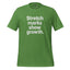 Body-Positive Stretch Marks Show Growth Cotton Shirt Leaf