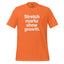 Body-Positive Stretch Marks Show Growth Cotton Shirt Orange