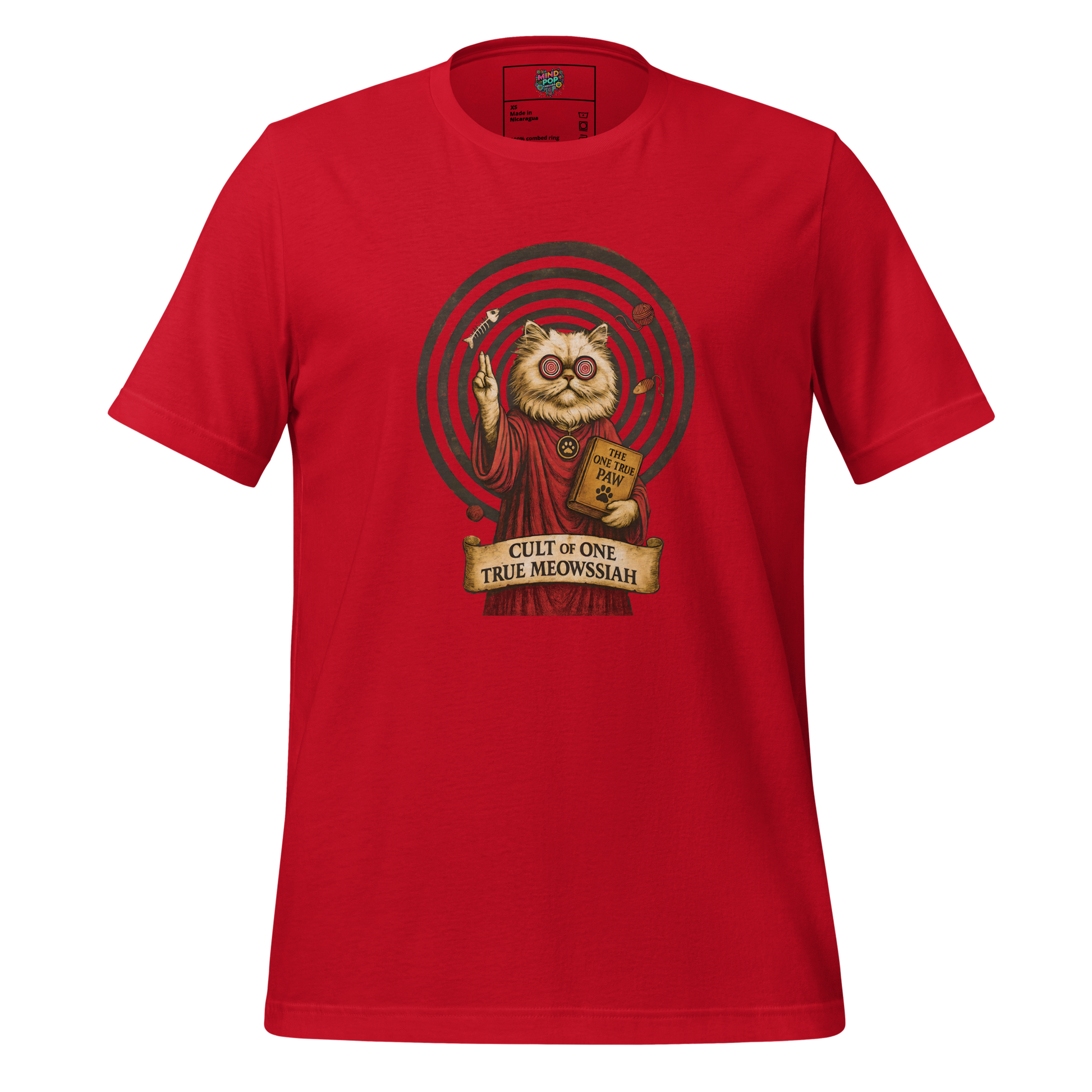 Bow to the Meow Shirt Red