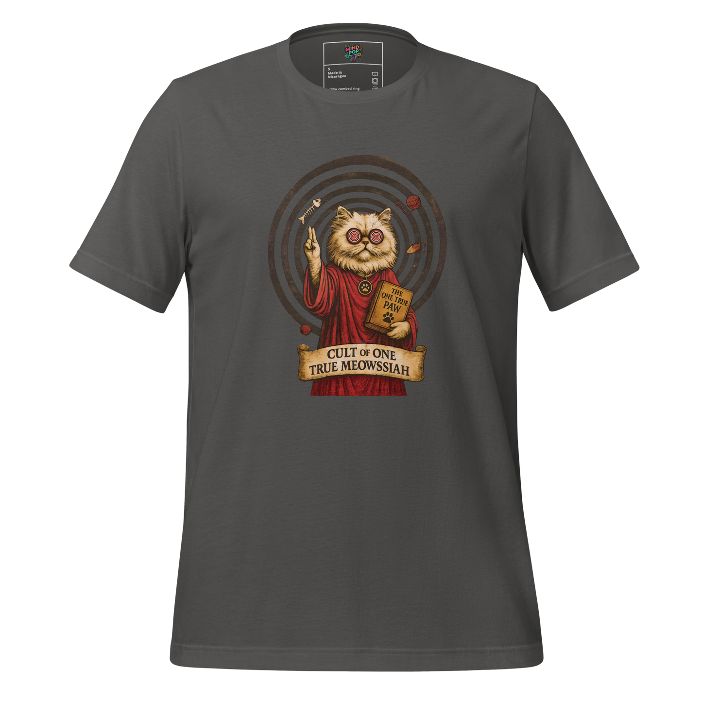 Bow to the Meow Shirt Asphalt