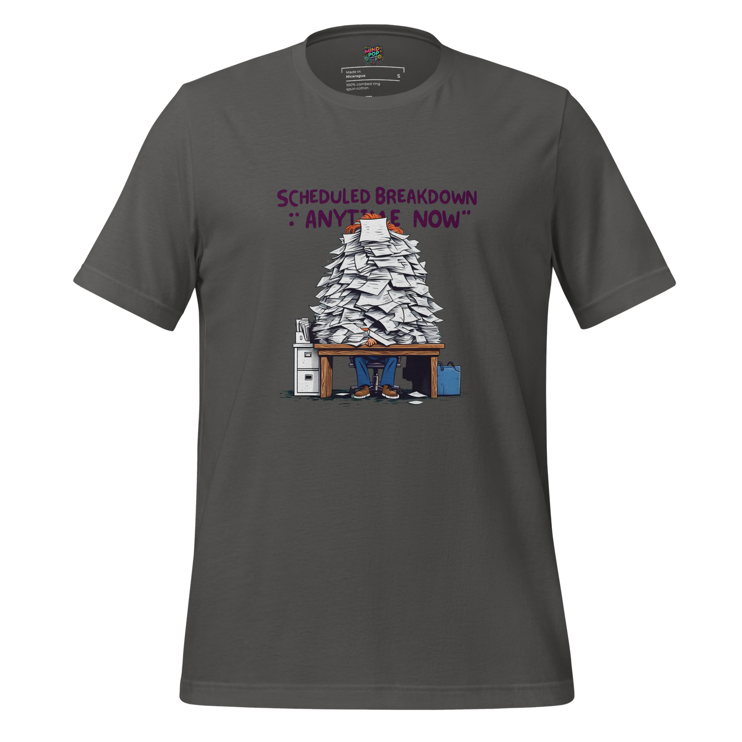 Breakdown Scheduled Shirt Asphalt