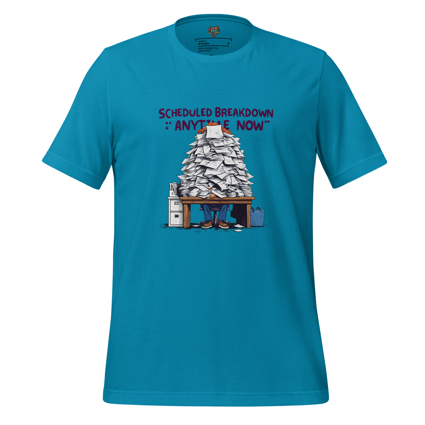 Breakdown Scheduled Shirt Aqua