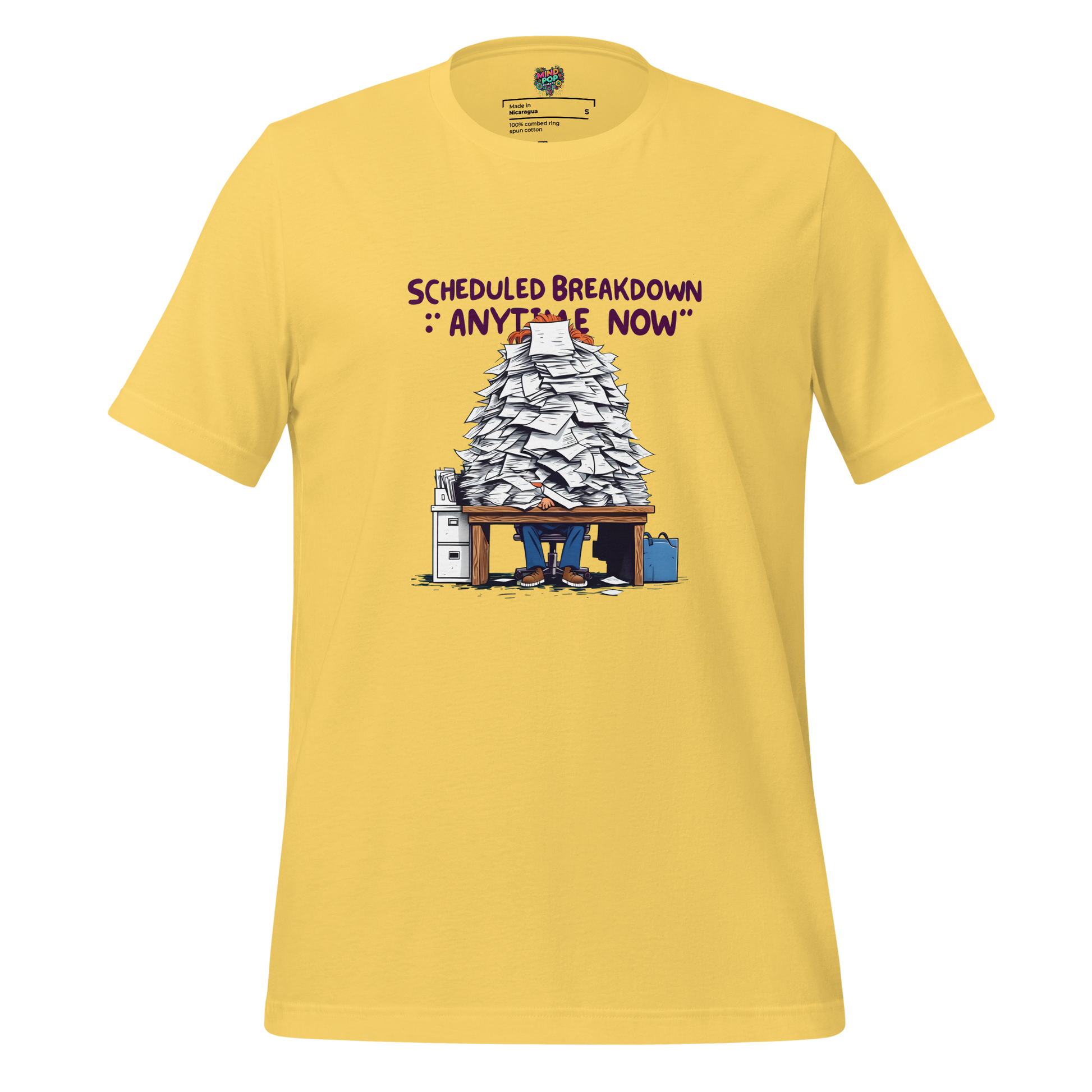 Breakdown Scheduled Shirt Yellow