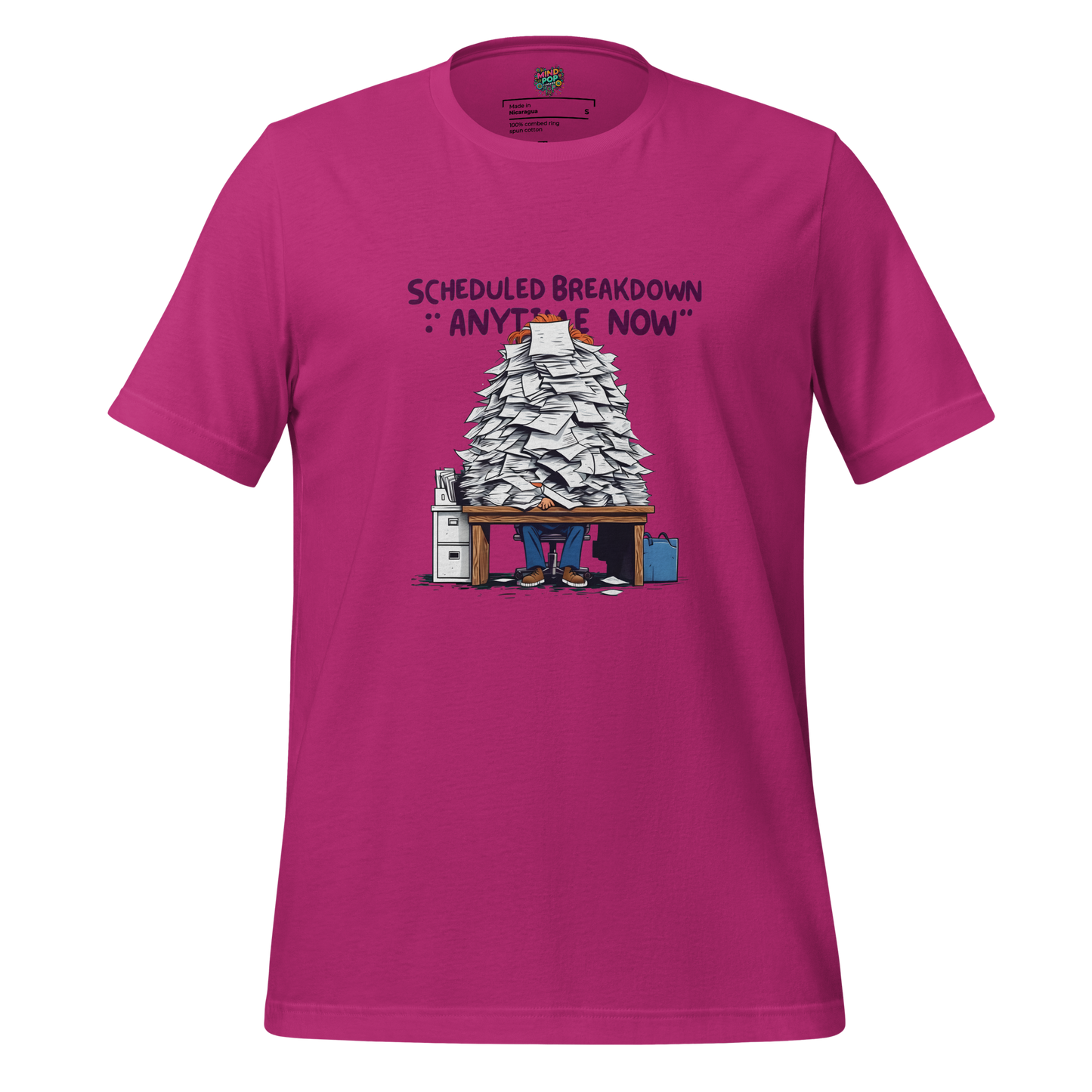 Breakdown Scheduled Shirt Berry