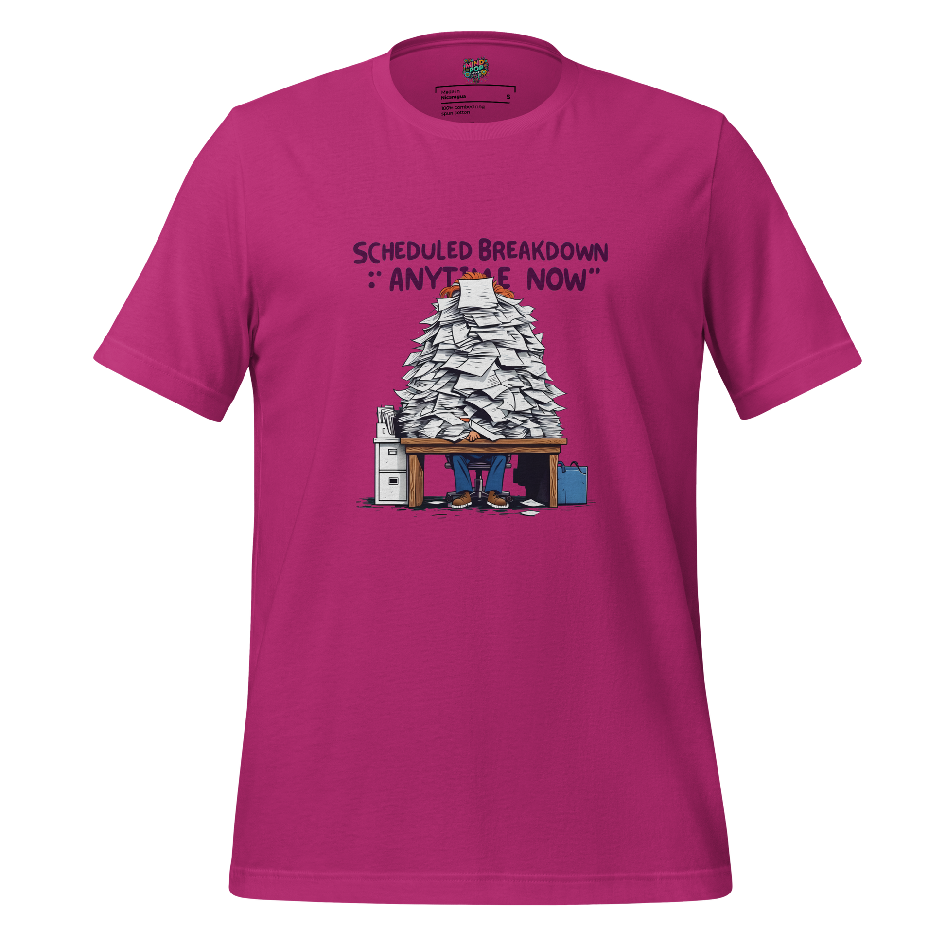 Breakdown Scheduled Shirt Berry