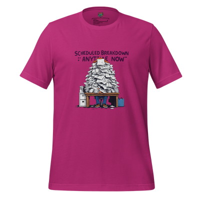 Breakdown Scheduled Shirt Berry