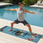 Breathe In the Good Shit Yoga Towel BLUE 24x70 inch