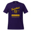 Buddhist Lite Graphic Tee — Funny Meditation Shirt Team Purple