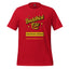 Buddhist Lite Graphic Tee — Funny Meditation Shirt Red