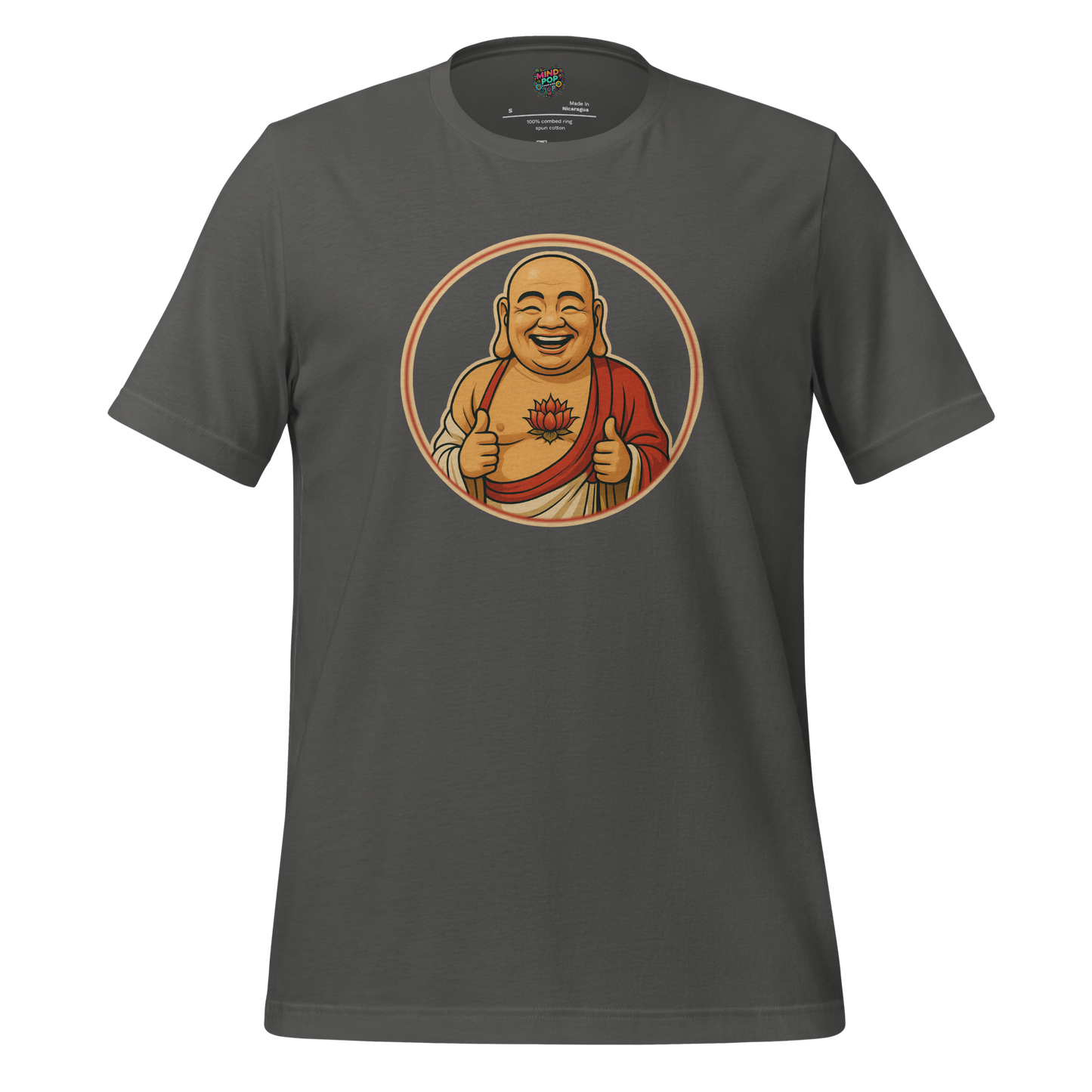 Buddy Buddha Shirt Asphalt