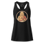 Buddy Buddha fitted racerback tank top Black