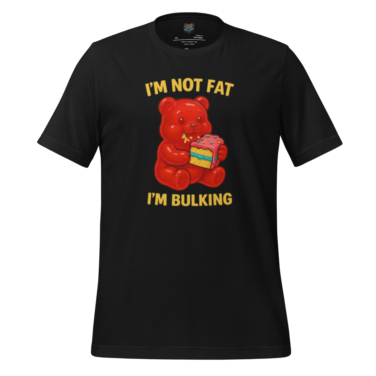 Bulking Gummi Bear Shirt Vintage Black