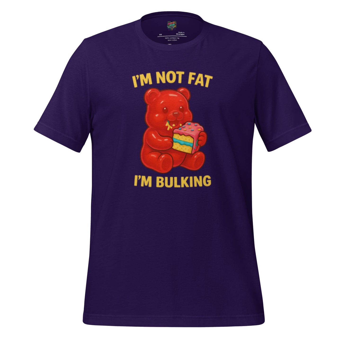 Bulking Gummi Bear Shirt Team Purple