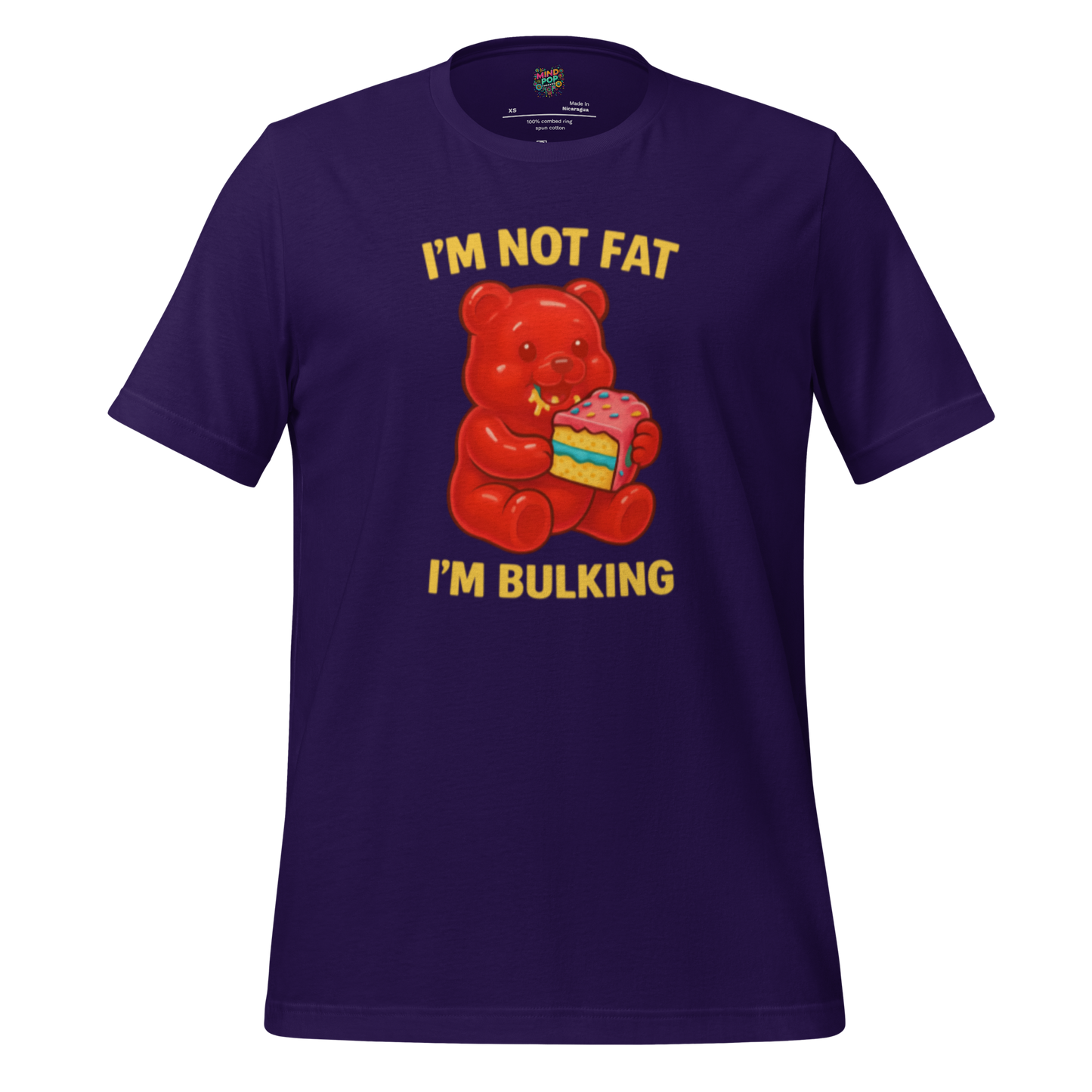 Bulking Gummi Bear Shirt Team Purple