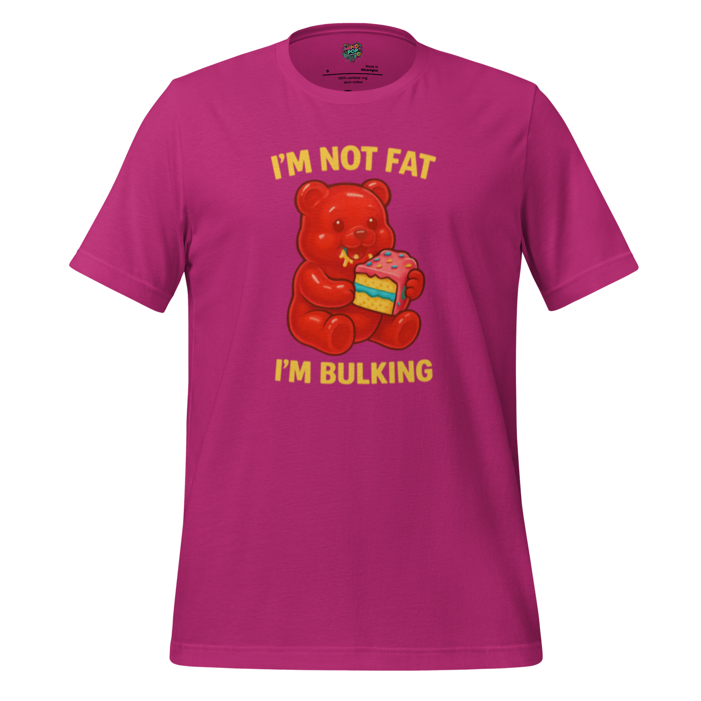 Bulking Gummi Bear Shirt Berry