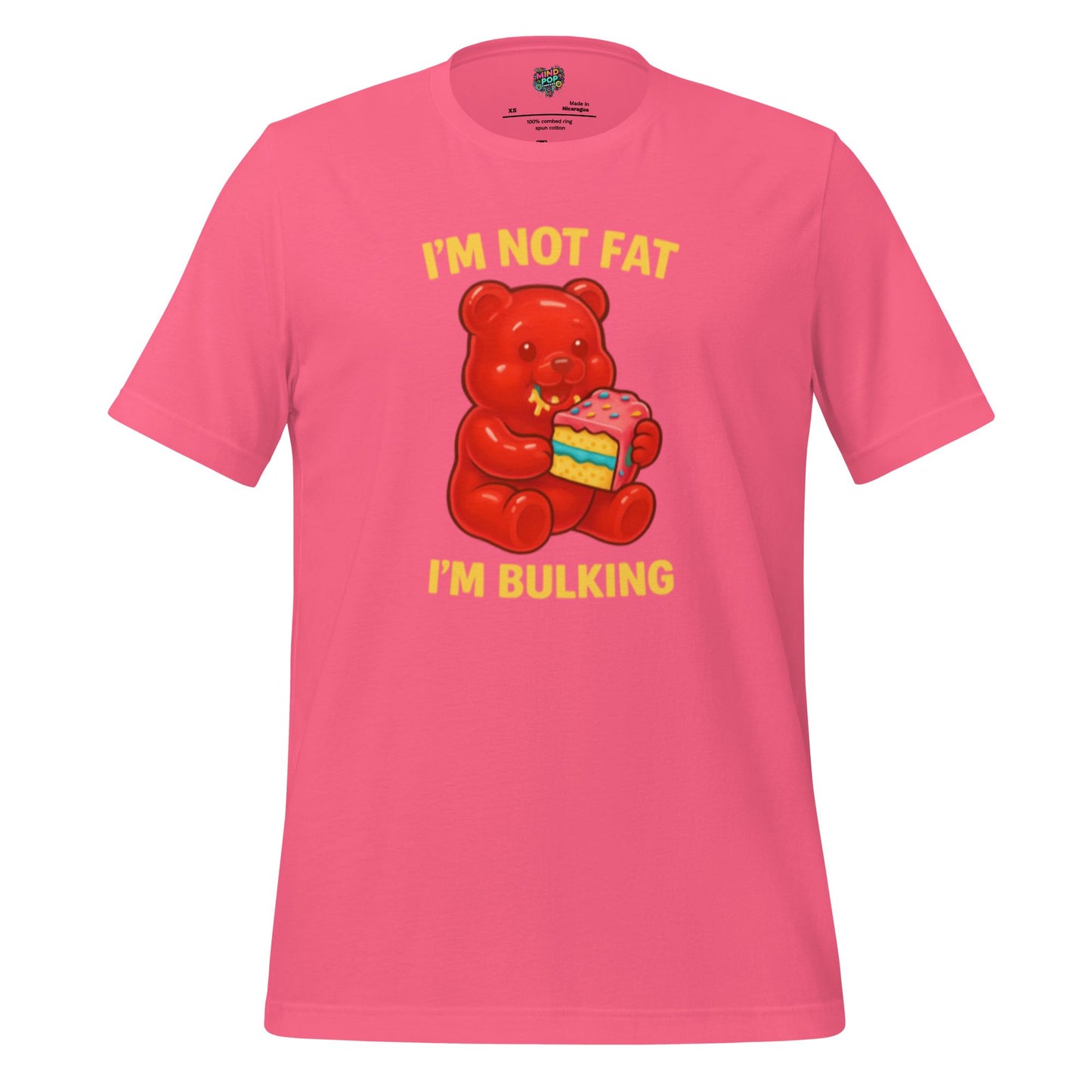 Bulking Gummi Bear Shirt Charity Pink