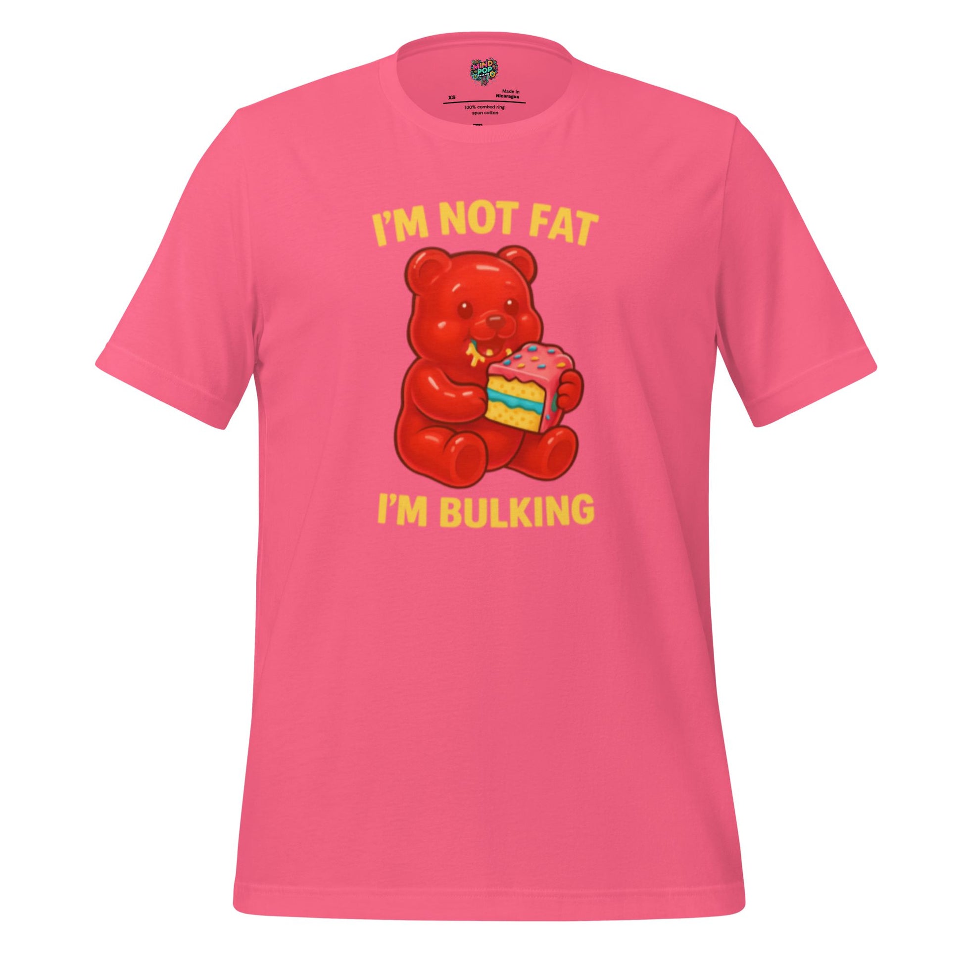 Bulking Gummi Bear Shirt Charity Pink