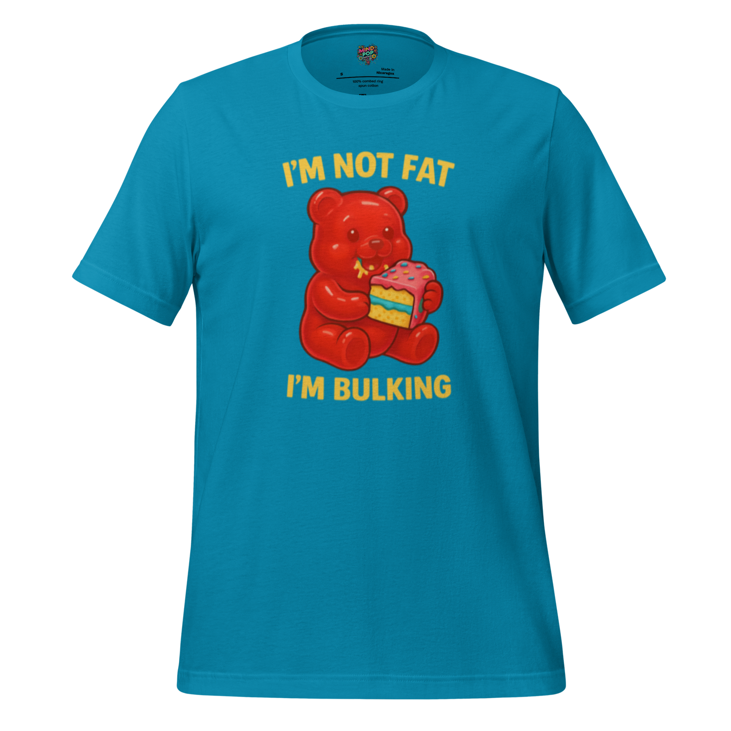 Bulking Gummi Bear Shirt Aqua