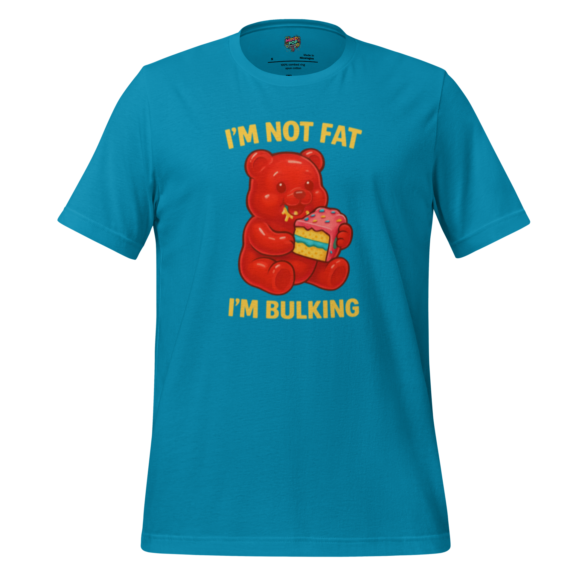 Bulking Gummi Bear Shirt Aqua