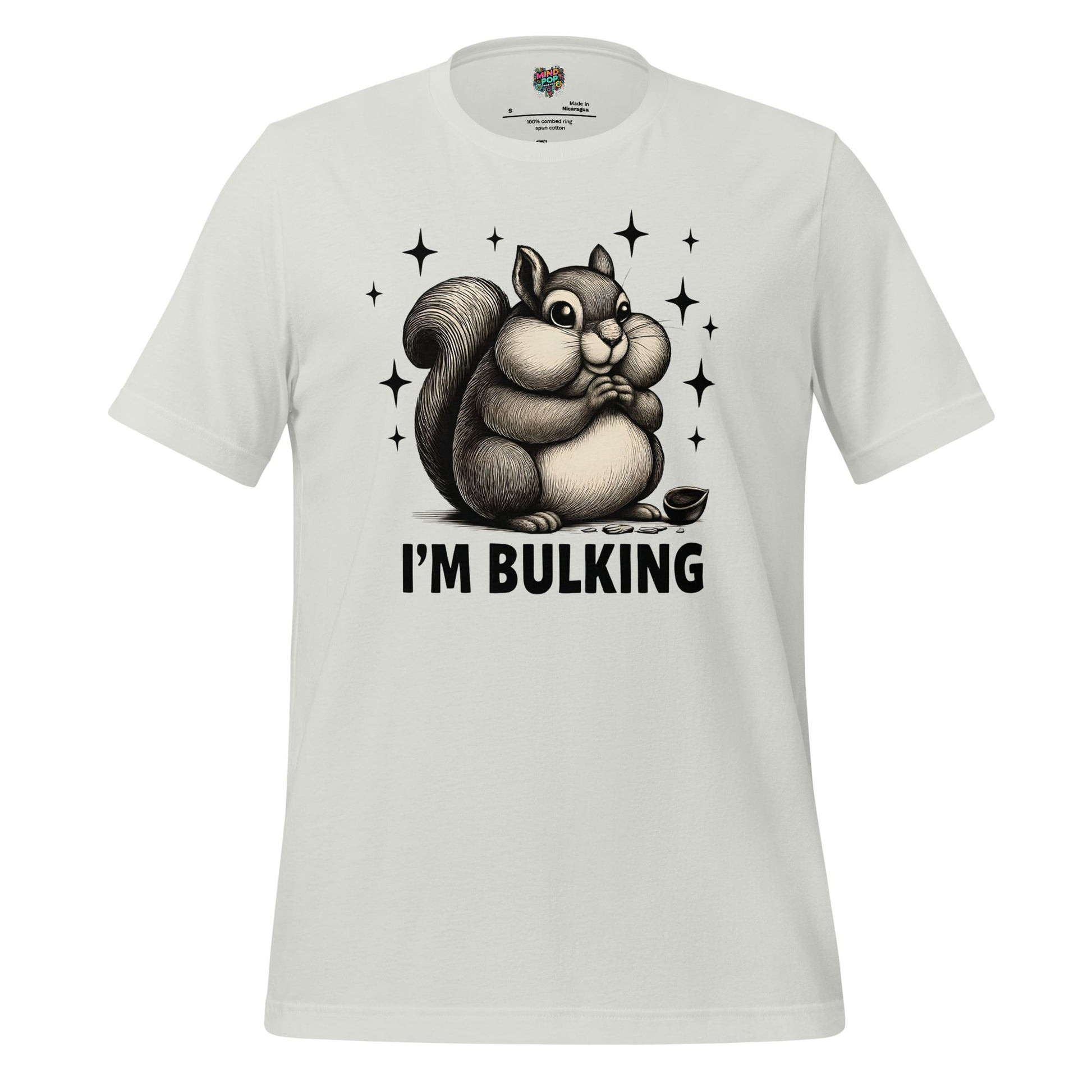 Bulking Squirrel Shirt Silver