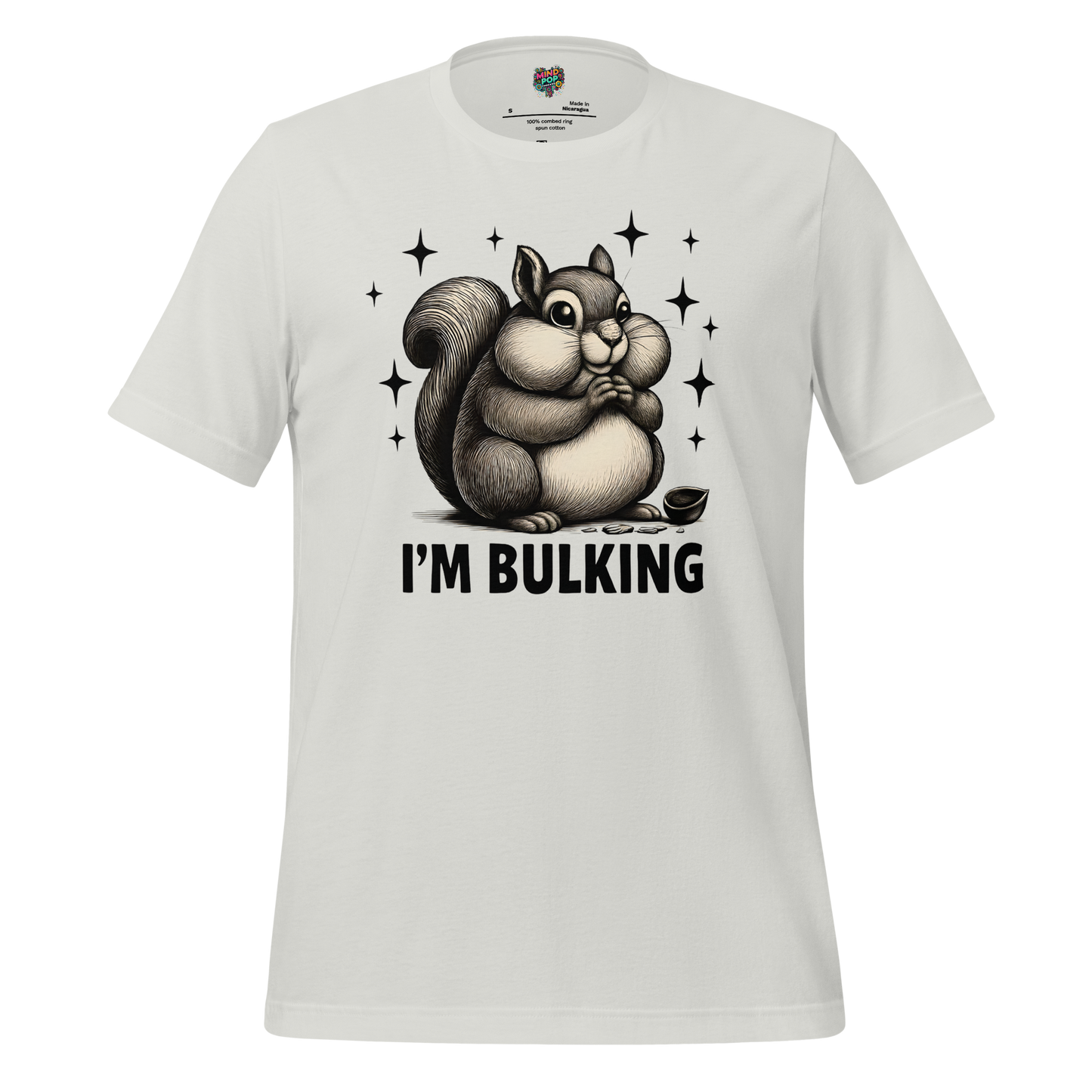 Bulking Squirrel Shirt Silver