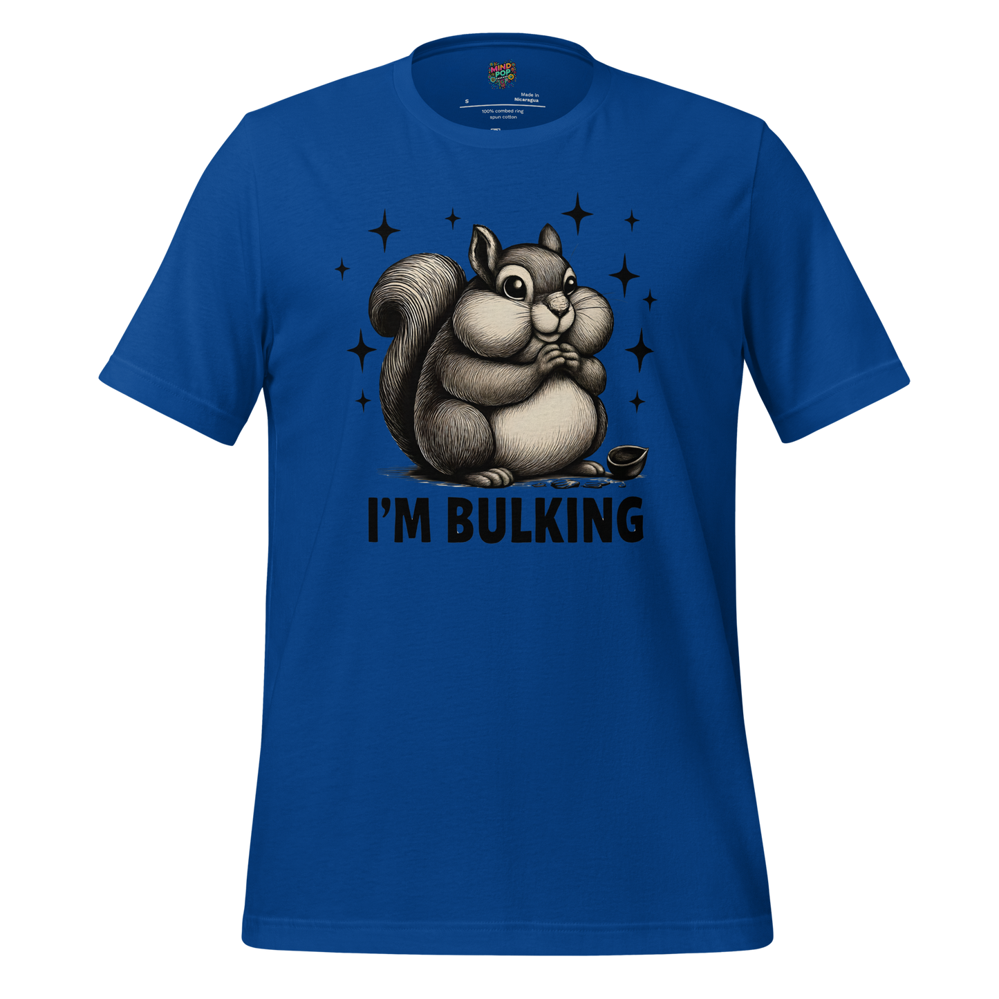 Bulking Squirrel Shirt True Royal