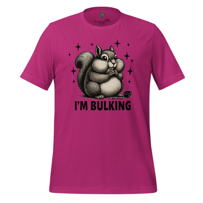Bulking Squirrel Shirt Berry