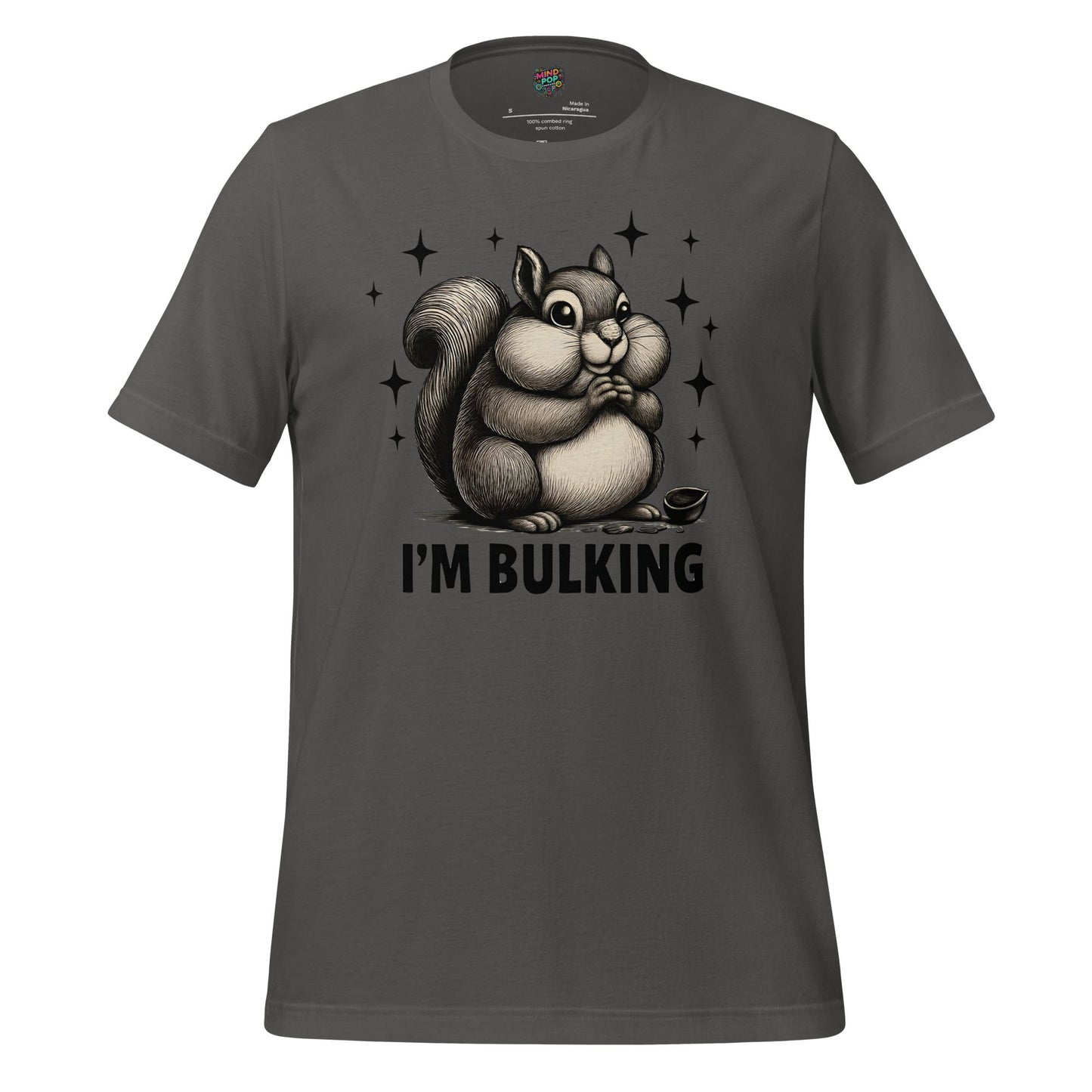 Bulking Squirrel Shirt Asphalt