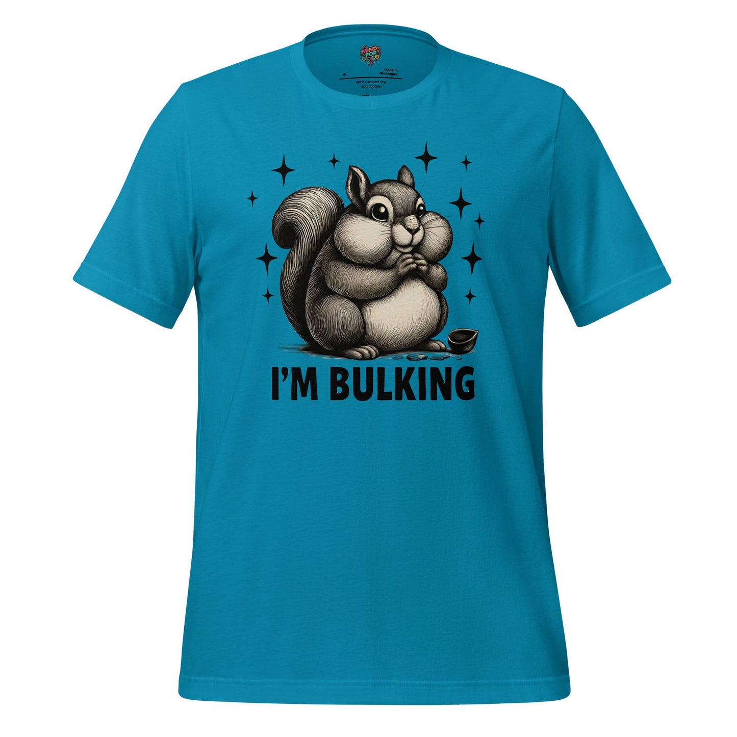 Bulking Squirrel Shirt Aqua