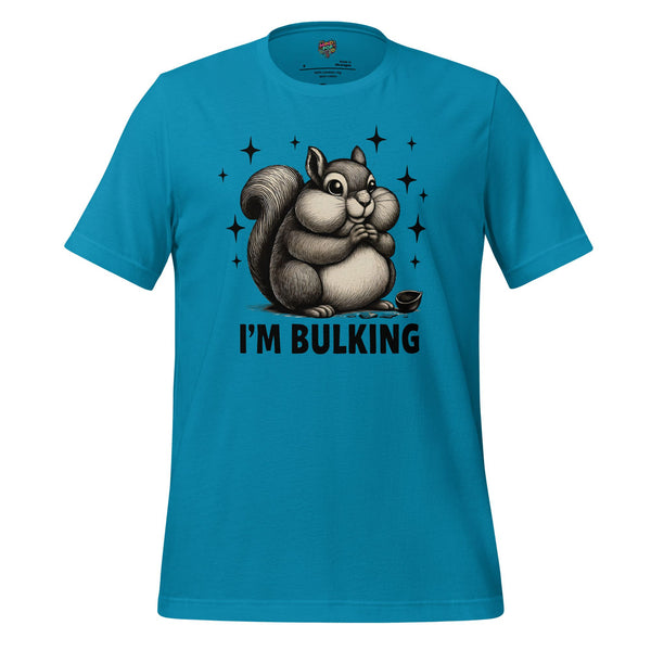 Bulking Squirrel Shirt Aqua