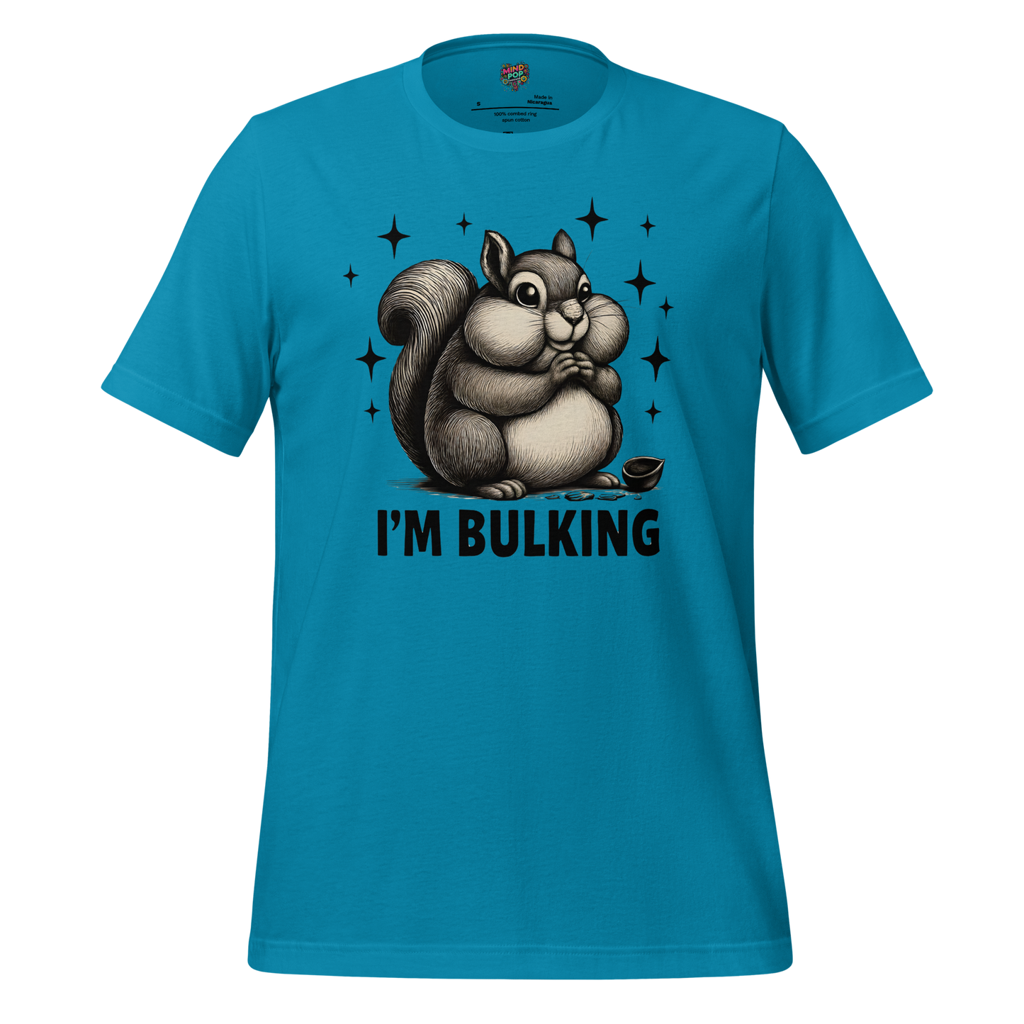Bulking Squirrel Shirt Aqua