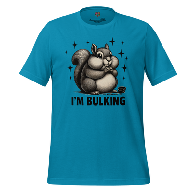 Bulking Squirrel Shirt Aqua