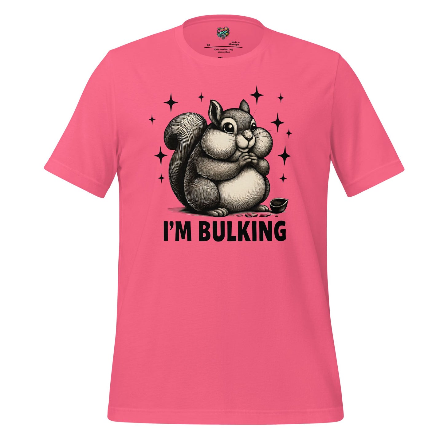 Bulking Squirrel Shirt Charity Pink
