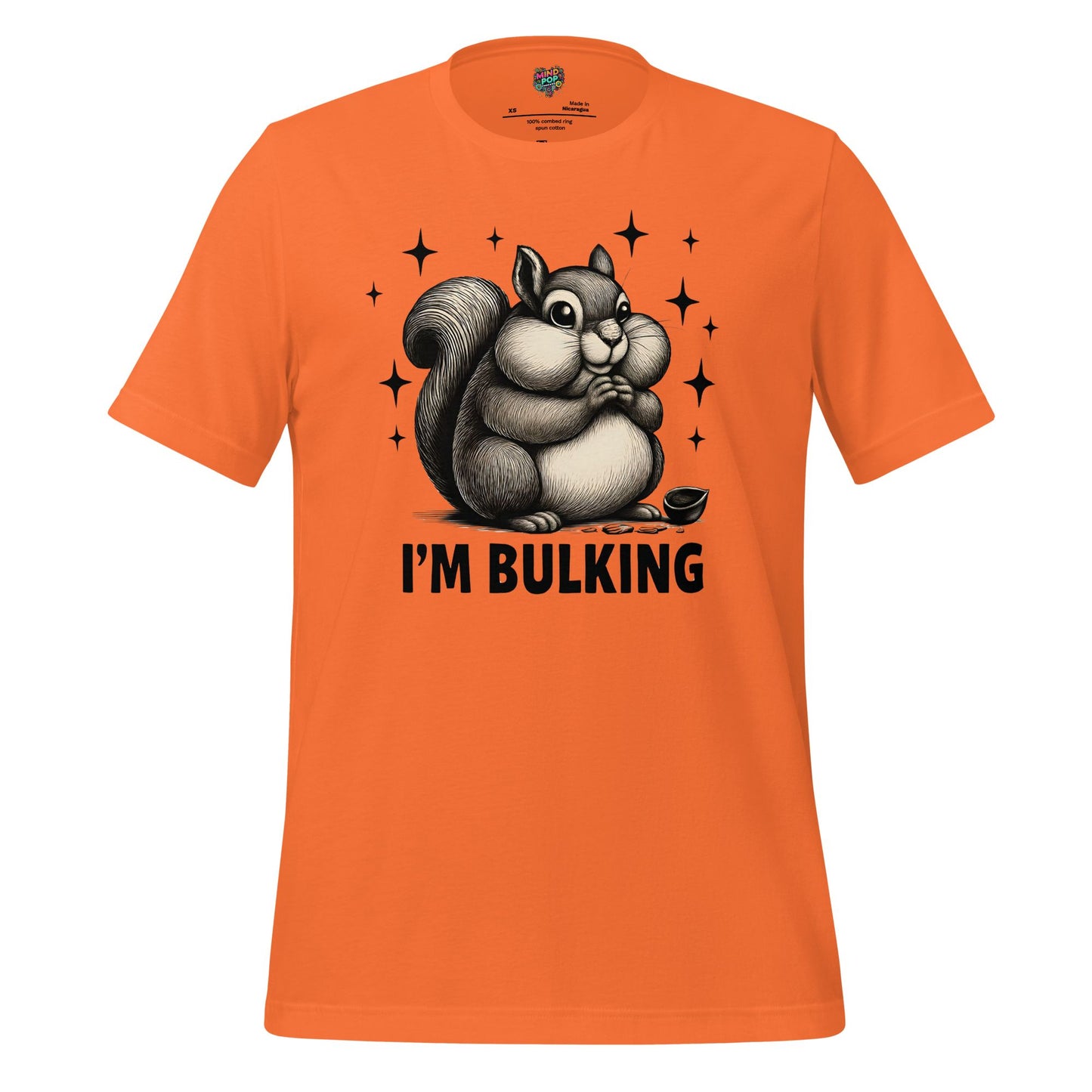Bulking Squirrel Shirt Orange