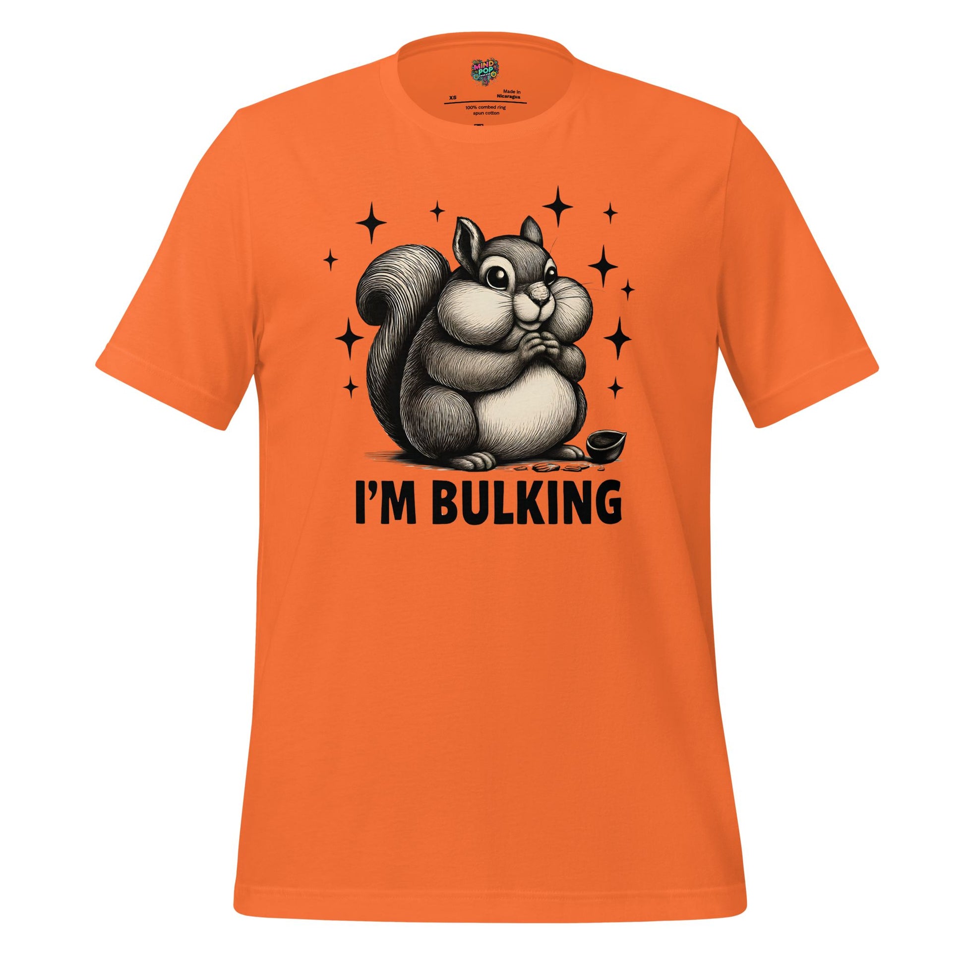 Bulking Squirrel Shirt Orange