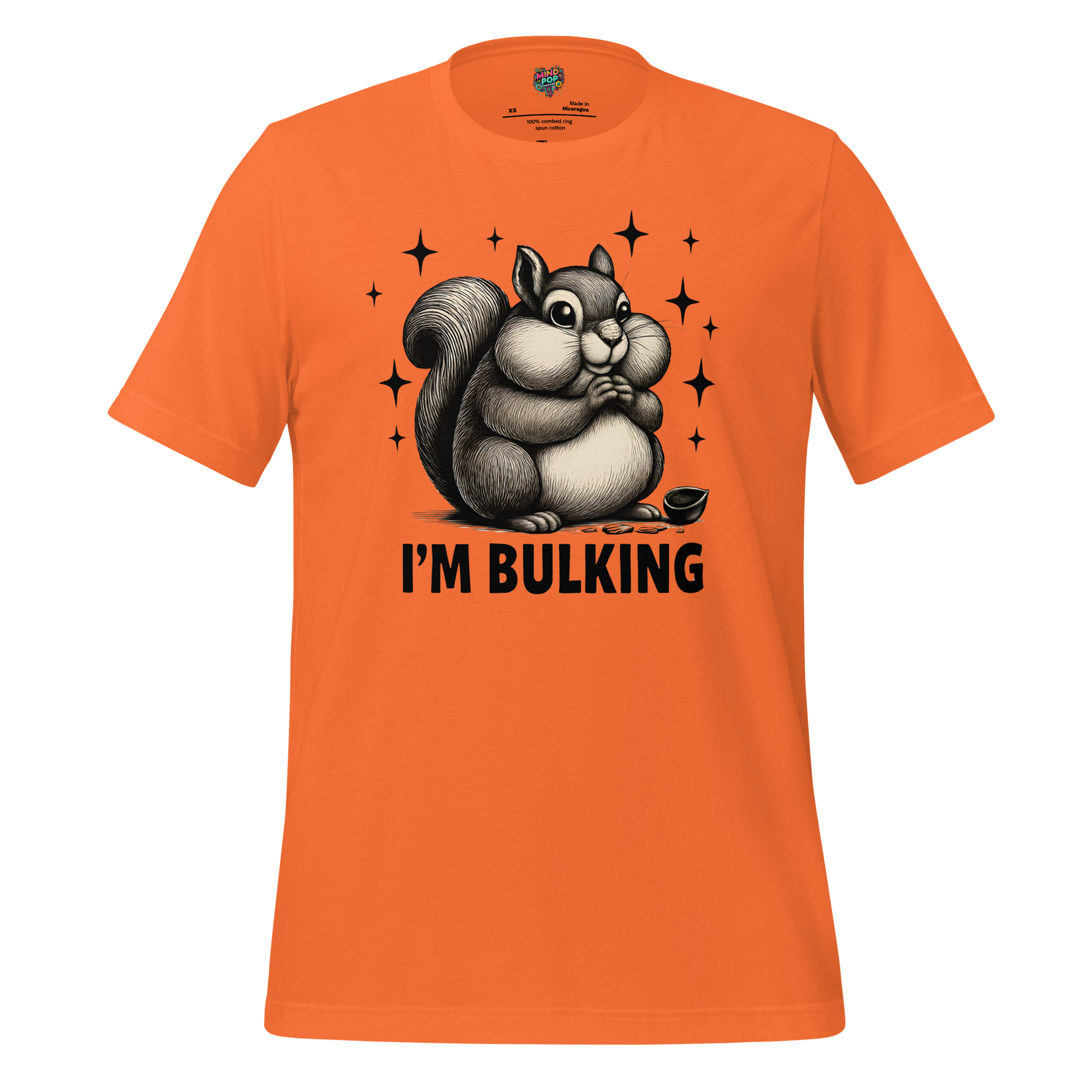 Bulking Squirrel Shirt Orange