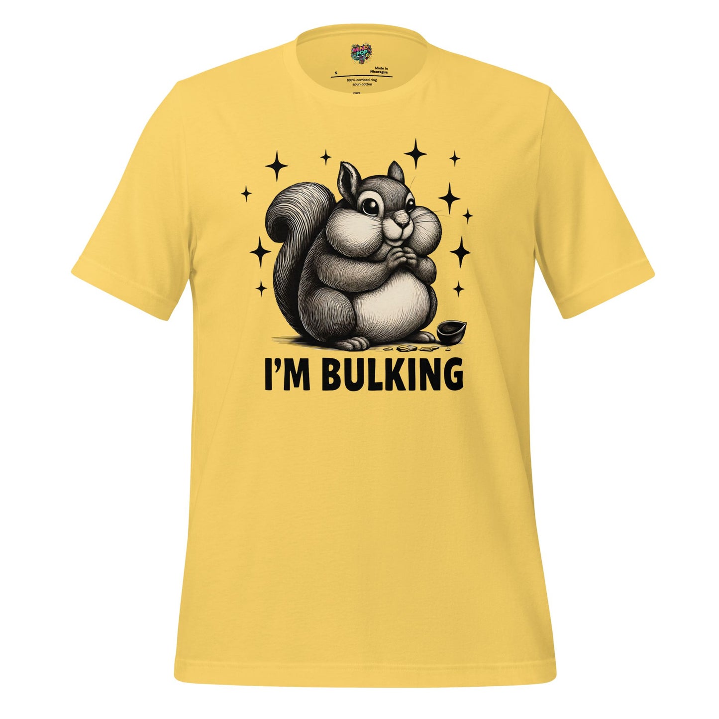 Bulking Squirrel Shirt Yellow