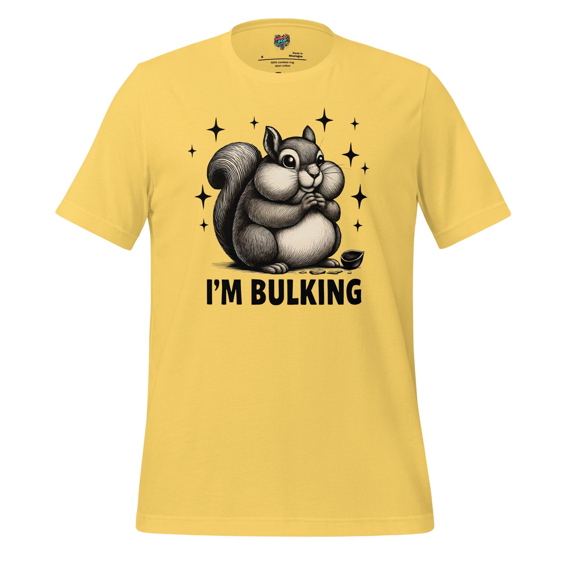 Bulking Squirrel Shirt Yellow