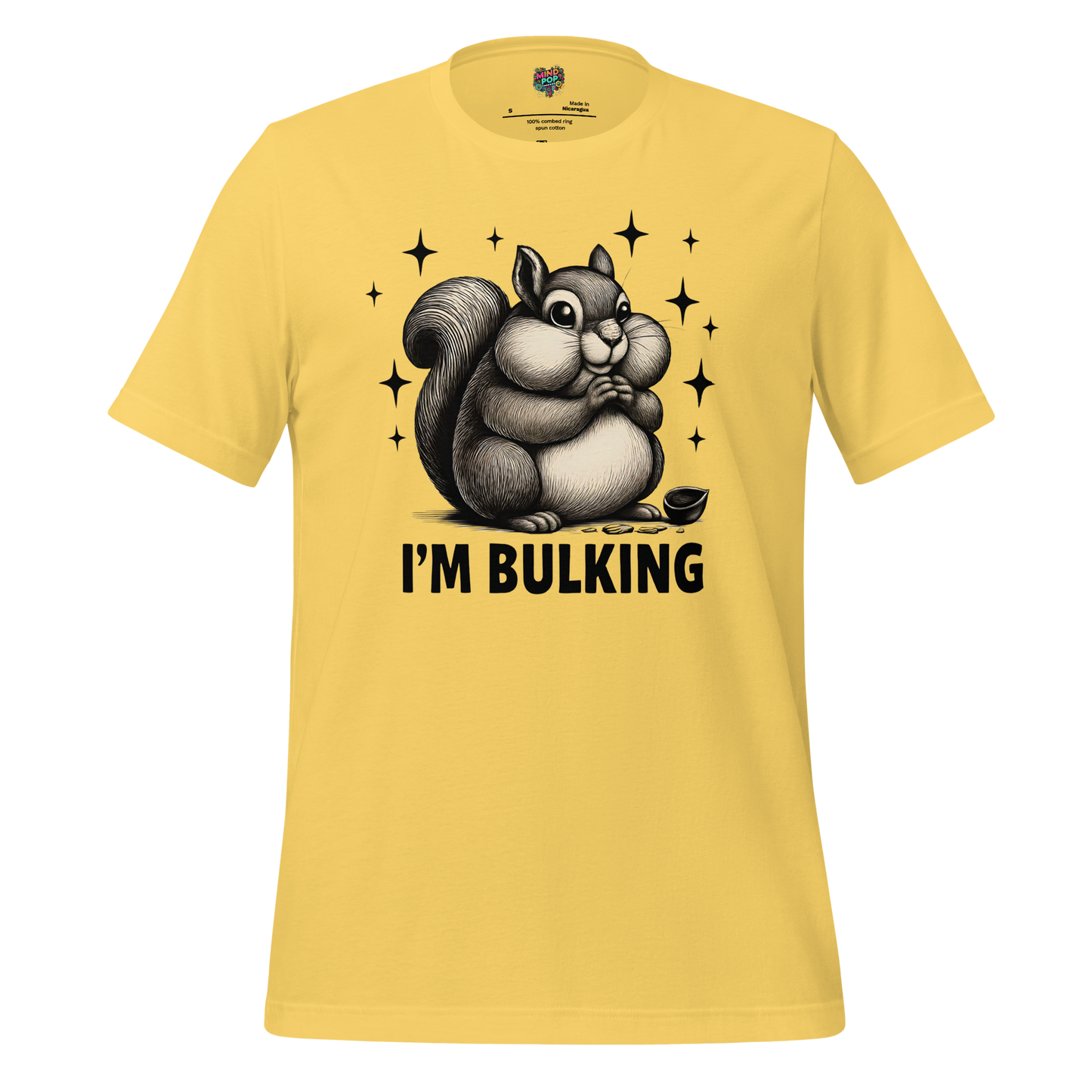 Bulking Squirrel Shirt Yellow