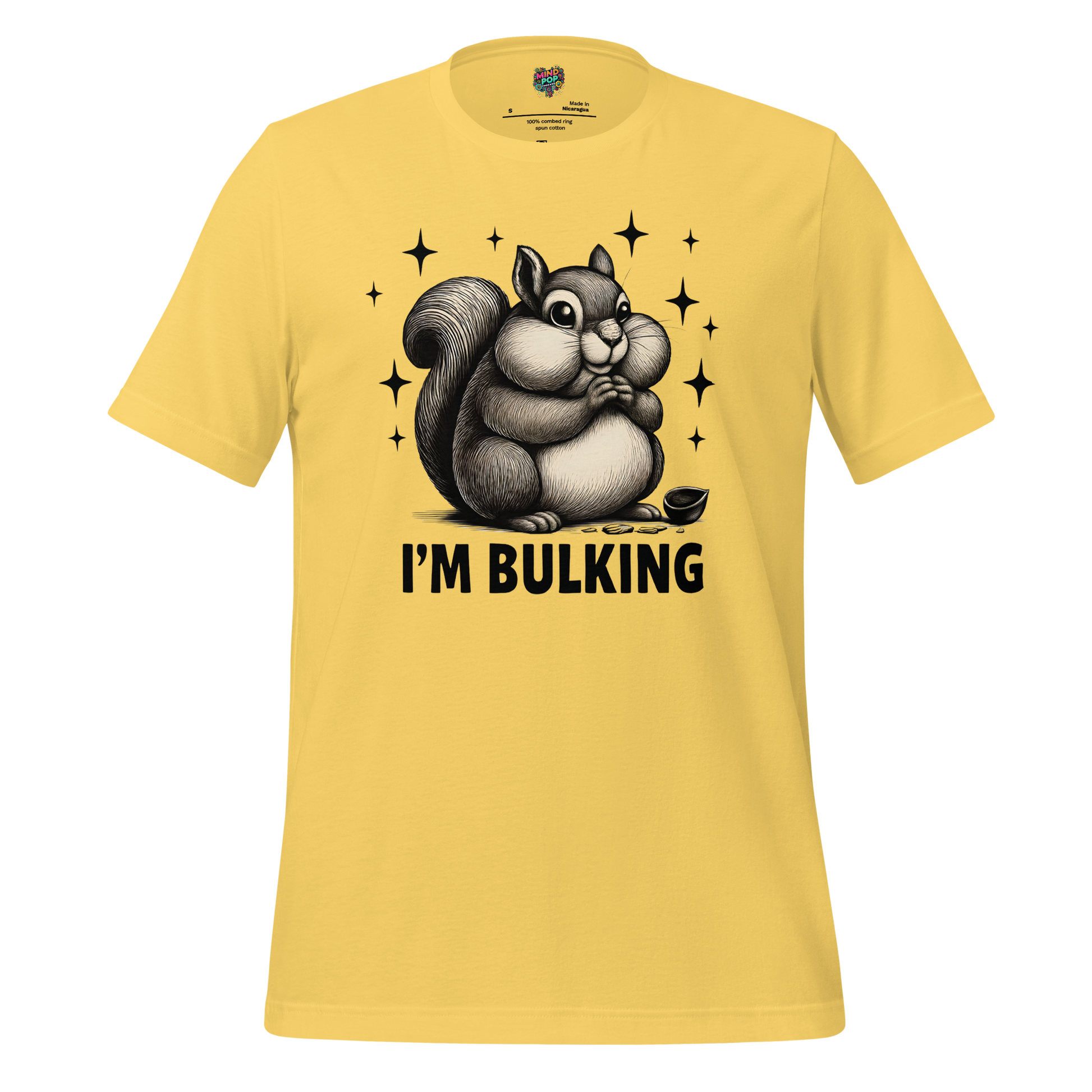 Bulking Squirrel Shirt Yellow