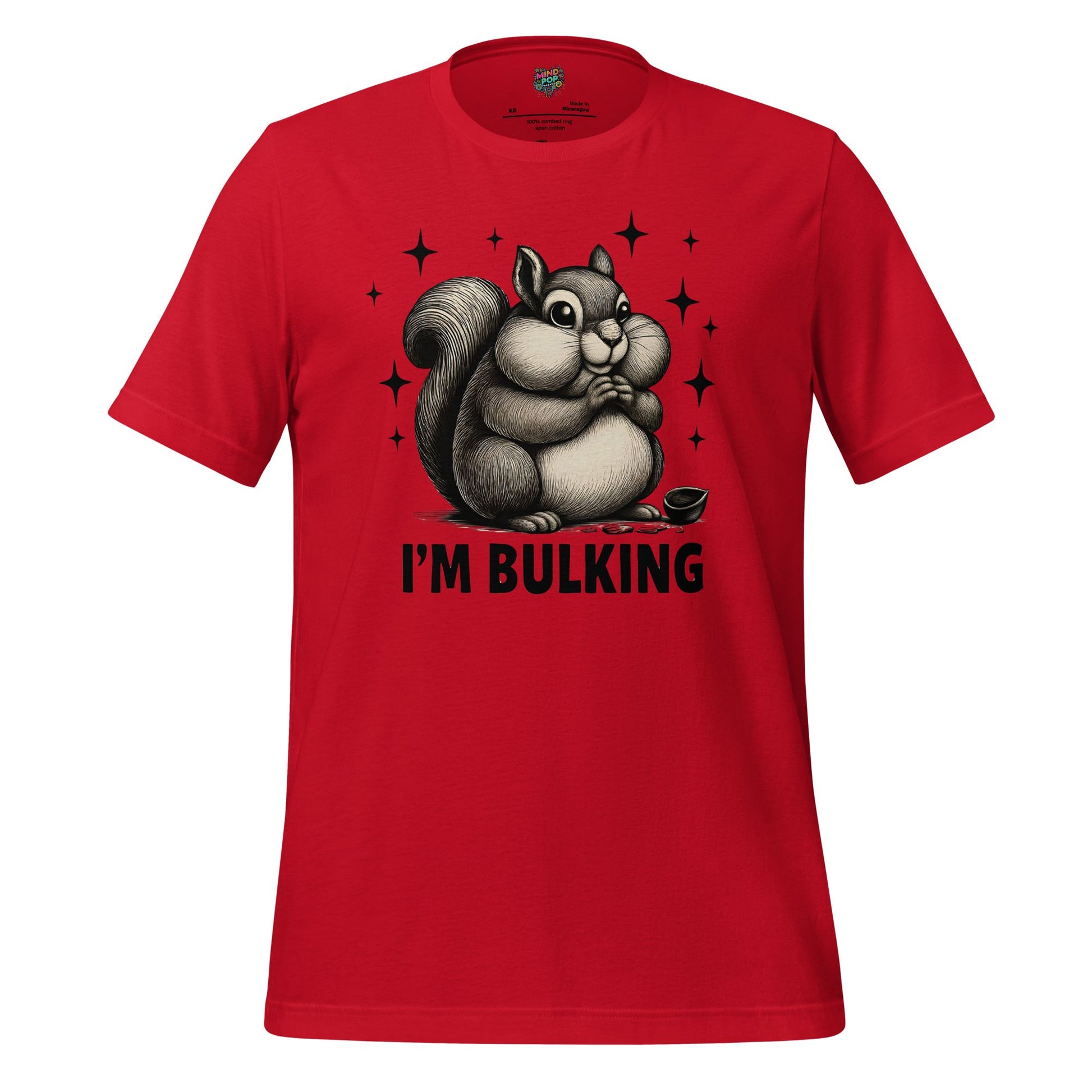 Bulking Squirrel Shirt Red