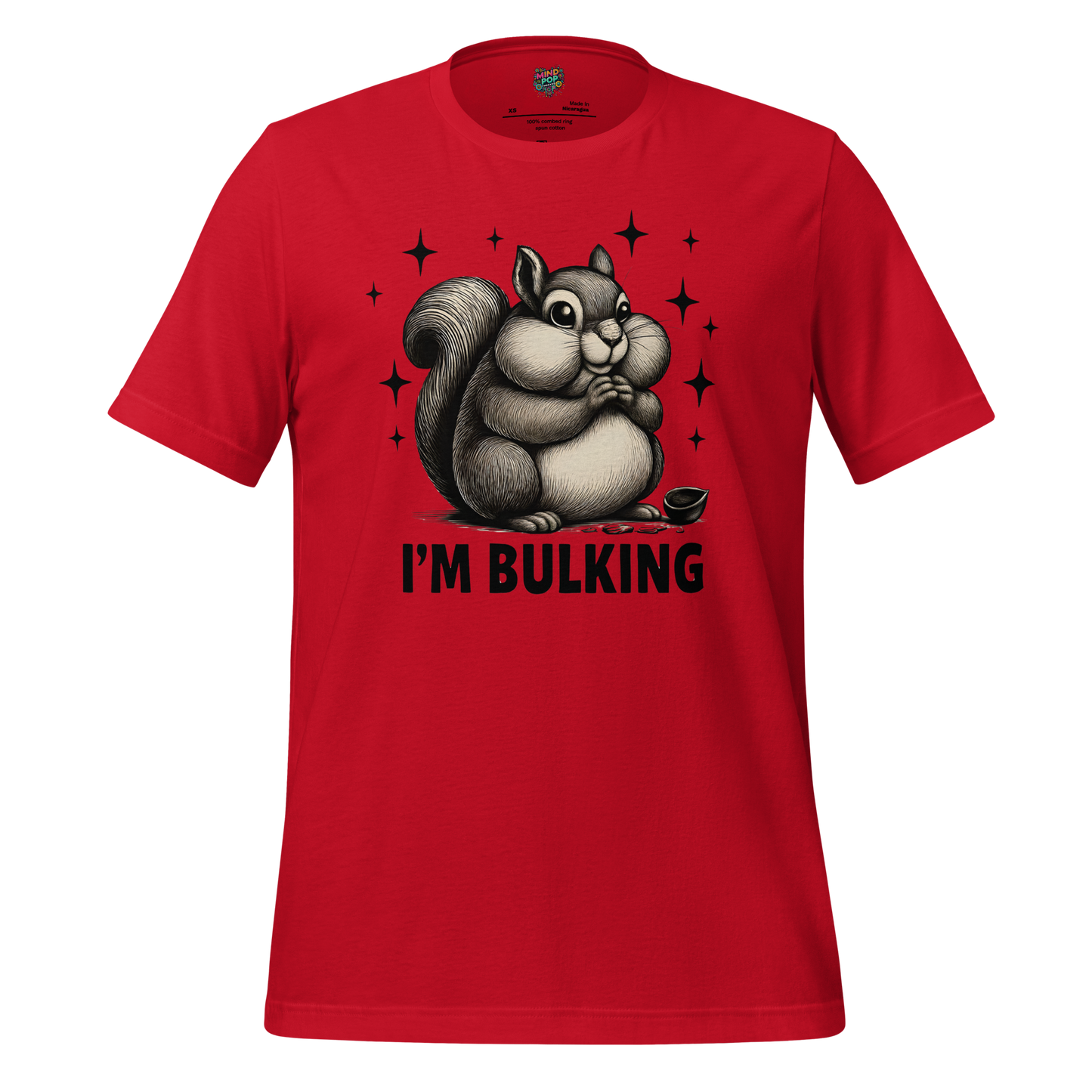 Bulking Squirrel Shirt Red